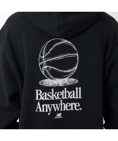 セール】New Balance Hoops Lined Sweat Hoodie (ニューバランス Hoops 