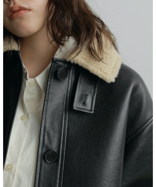 セール】Boa Flight Jacket（ライダースジャケット）｜anuke