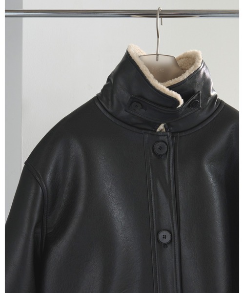 セール】Boa Flight Jacket（ライダースジャケット）｜anuke