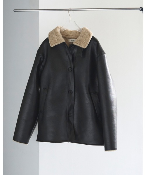 セール】Boa Flight Jacket（ライダースジャケット）｜anuke