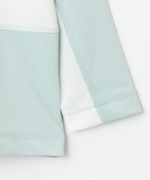 petit main(プティマイン)の「【SWIM】BOYSバイカラーセットアップ水着(水着・キッズ・エメラルド/ネイビー・90cm/80cm/110cm/120cm/100cm)」の5枚目の写真