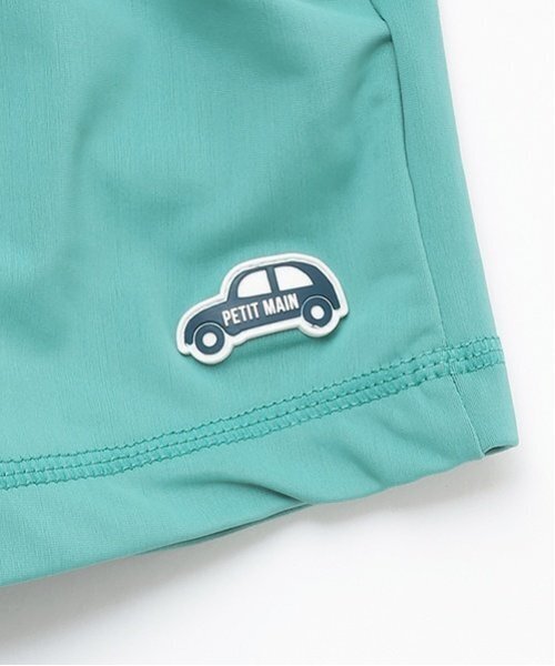 petit main(プティマイン)の「【SWIM】BOYSバイカラーセットアップ水着(水着・キッズ・エメラルド/ネイビー・90cm/80cm/110cm/120cm/100cm)」の10枚目の写真