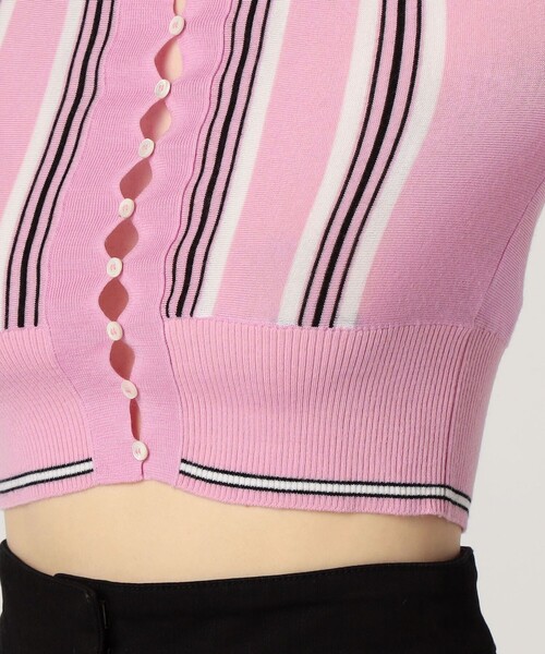 JACQUEMUS(ジャックムス)の「JACQUEMUS LE CARDIGAN(カーディガン/ボレロ・レディース・ピンク系その他・34)」の4枚目の写真