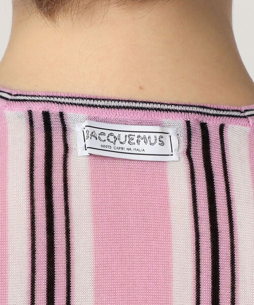 JACQUEMUS(ジャックムス)の「JACQUEMUS LE CARDIGAN(カーディガン/ボレロ・レディース・ピンク系その他・34)」の3枚目の写真