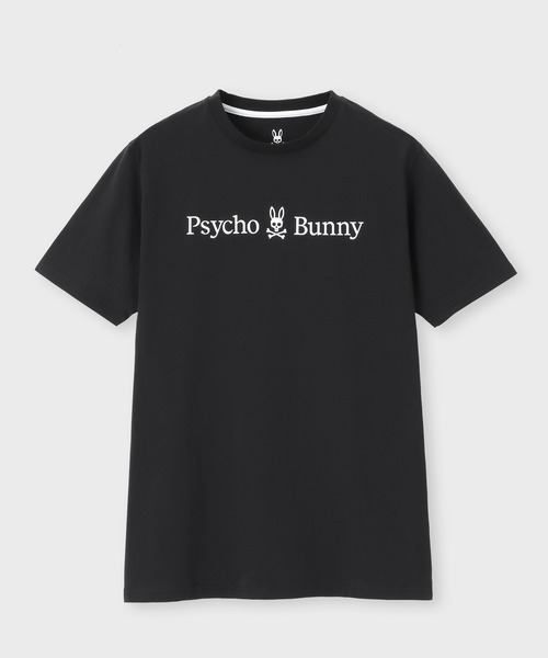 Psycho Bunny（サイコバニー）の「[WEB限定]吸水速乾 ベーシックロゴ Tシャツ（Tシャツ/カットソー・メンズ・ブラック/グレイッシュベージュ/ホワイト・SMALL/MEDIUM/LARGE/X-LARGE）」の14枚目の写真