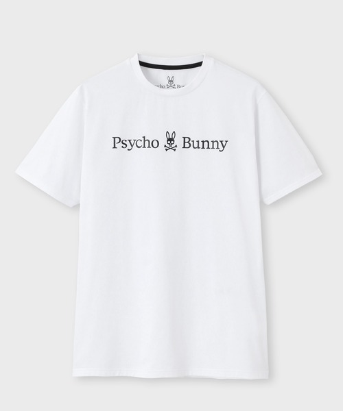 Psycho Bunny（サイコバニー）の「[WEB限定]吸水速乾 ベーシックロゴ Tシャツ（Tシャツ/カットソー・メンズ・ブラック/グレイッシュベージュ/ホワイト・SMALL/MEDIUM/LARGE/X-LARGE）」の7枚目の写真