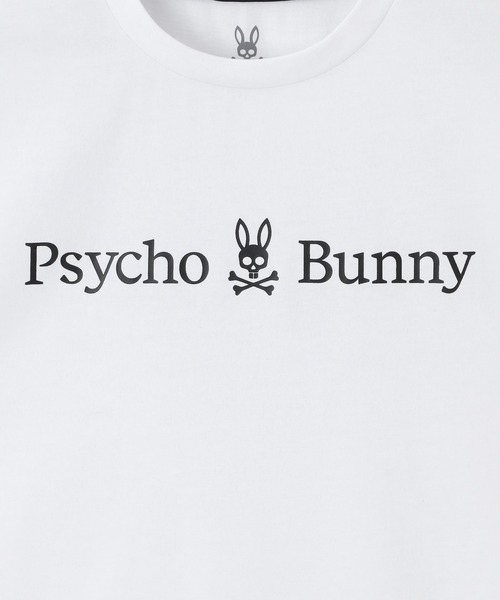 Psycho Bunny（サイコバニー）の「[WEB限定]吸水速乾 ベーシックロゴ Tシャツ（Tシャツ/カットソー・メンズ・ブラック/グレイッシュベージュ/ホワイト・SMALL/MEDIUM/LARGE/X-LARGE）」の9枚目の写真