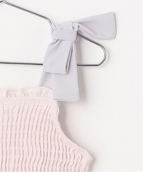 petit main（プティマイン）の「【SWIM】いちごペプラムワンピース水着（水着・キッズ・オレンジ/ラベンダー/ライトピンク・130cm/110cm/90cm/100cm/80ｃｍ/120cm）」の7枚目の写真