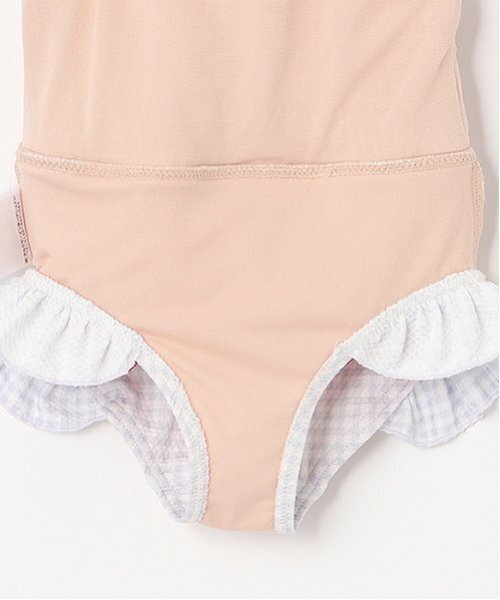 petit main（プティマイン）の「【SWIM】いちごペプラムワンピース水着（水着・キッズ・オレンジ/ラベンダー/ライトピンク・130cm/110cm/90cm/100cm/80ｃｍ/120cm）」の10枚目の写真