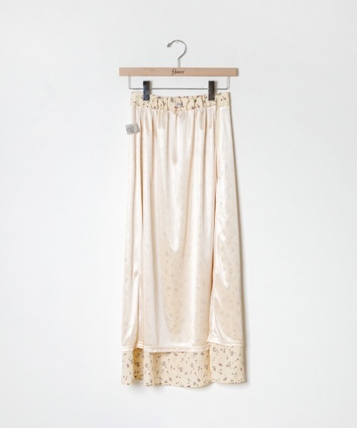 flower（フラワー）の「ライキングフラワースカート（スカート・レディース・アイボリー/ピンク・FREE）」の19枚目の写真