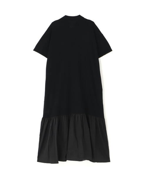 BEAVER（ビーバー）の「B omnivore/ビーオムニボー　リネンコットンポロワンピ（ワンピース・レディース・ブラック・F）」の9枚目の写真