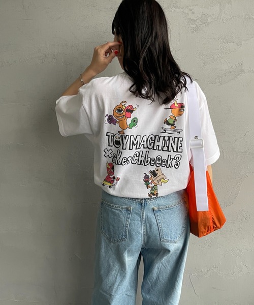 mck　TOY MACHINE x YON FES Tシャツ ヨンフェス2024 トイマシーンコラボTシャツ - メルカリ
