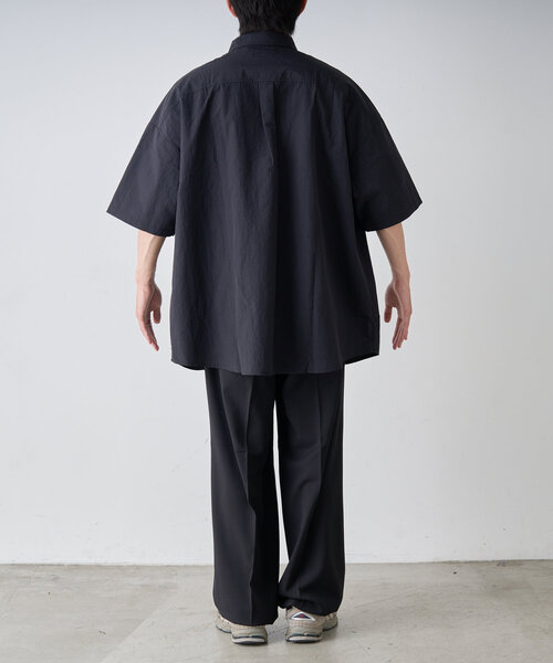 SEADAM（シーダム）の「【SEADAM】〈UNISEX〉ビッグポケットルーズシャツ（シャツ/ブラウス・メンズ・サックスブルー/ブラック/ネイビー・LARGE/MEDIUM）」の11枚目の写真
