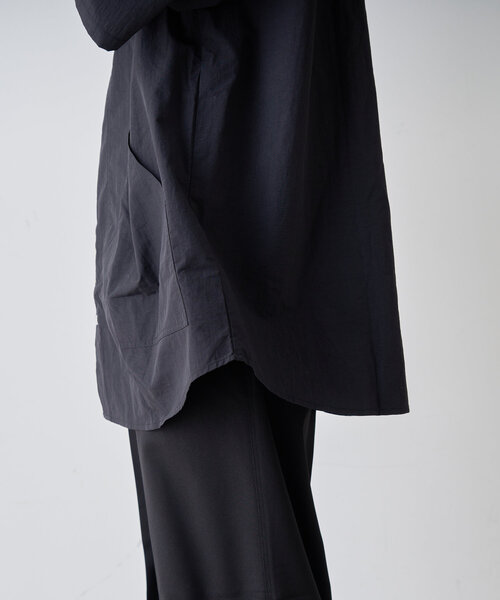 SEADAM（シーダム）の「【SEADAM】〈UNISEX〉ビッグポケットルーズシャツ（シャツ/ブラウス・メンズ・サックスブルー/ブラック/ネイビー・LARGE/MEDIUM）」の15枚目の写真