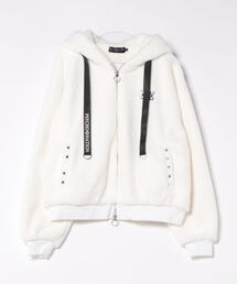 【PSYCHO NATION】うさ耳ファーフードブルゾン