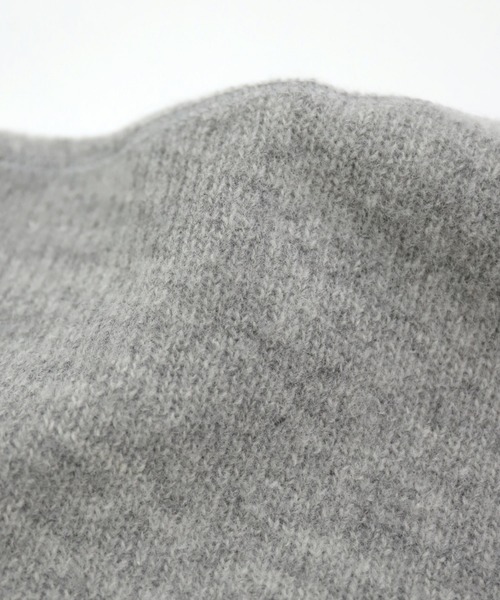 OMNIGOD（オムニゴッド）の「[OMNIGOD womens / オムニゴッド] 接結ウール Vネックカーディガン（カーディガン/ボレロ・レディース・チャコール/ネイビー/グレー・0）」の16枚目の写真