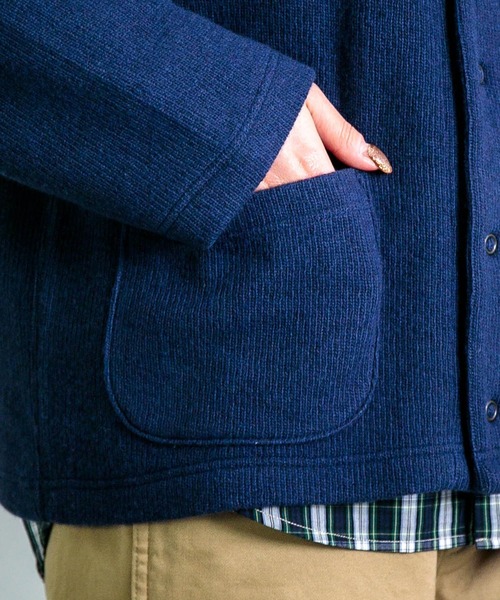 OMNIGOD（オムニゴッド）の「[OMNIGOD womens / オムニゴッド] 接結ウール Vネックカーディガン（カーディガン/ボレロ・レディース・チャコール/ネイビー/グレー・0）」の20枚目の写真