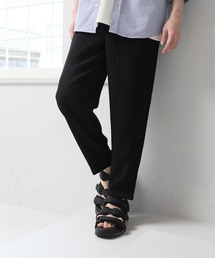 楊柳 速乾ストレッチ アンクルサルエルパンツ