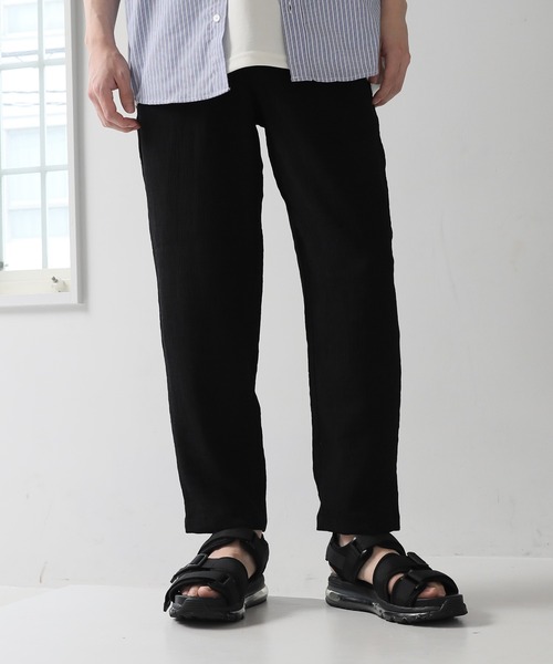 TopIsm(トップイズム)の「楊柳 速乾ストレッチ アンクルサルエルパンツ(その他パンツ・メンズ・ネイビー/チャコールグレー/ブラック・L/M/LL)」の5枚目の写真
