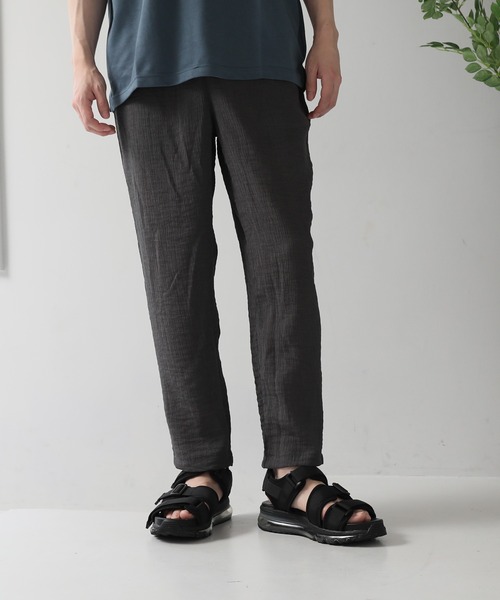 TopIsm(トップイズム)の「楊柳 速乾ストレッチ アンクルサルエルパンツ(その他パンツ・メンズ・ネイビー/チャコールグレー/ブラック・L/M/LL)」の7枚目の写真