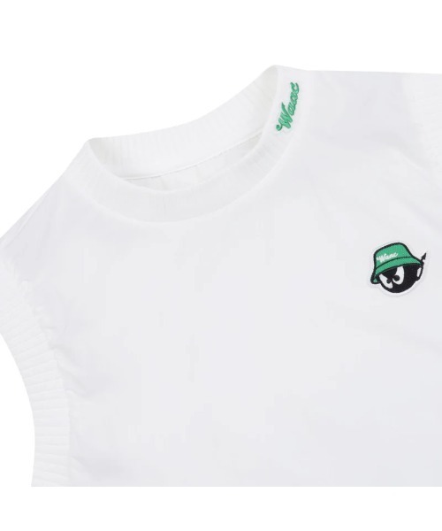 WAAC(ワック)の「WOMENS WAACKYプルオーバーベスト(ベスト・レディース・ホワイト/ライトブルー・X-SMALL/SMALL/MEDIUM)」の4枚目の写真