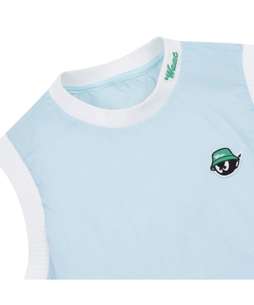 WAAC(ワック)の「WOMENS WAACKYプルオーバーベスト(ベスト・レディース・ホワイト/ライトブルー・X-SMALL/SMALL/MEDIUM)」の10枚目の写真