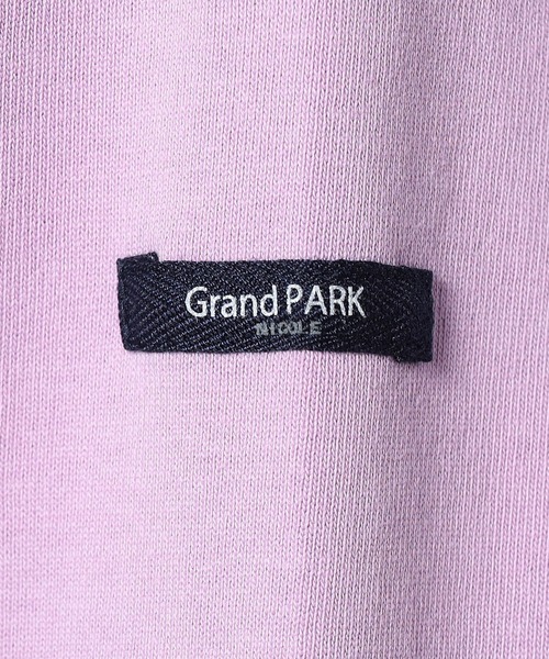Grand PARK（グランドパーク）の「【日本製】デラヴェ長袖Tシャツ　ムジシーズンカラー（Tシャツ/カットソー・レディース・グレー/ラベンダー/ベージュ・MEDIUM/SMALL）」の12枚目の写真