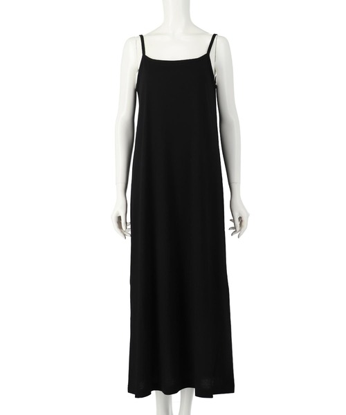 anap mimpi（アナップミンピ）の「【セット】バックオープン ショート丈 Tシャツ & キャミソール ワンピース セット（ワンピース・レディース・ブラウン/ブルー/ブラック・FREE）」の17枚目の写真