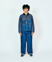 Carhartt（カーハート）の「2A.M. 先行販売　THRIFTY LOOK スリフティルック / CARHARTT DUCK COVERALL リメイク（カバーオール）」