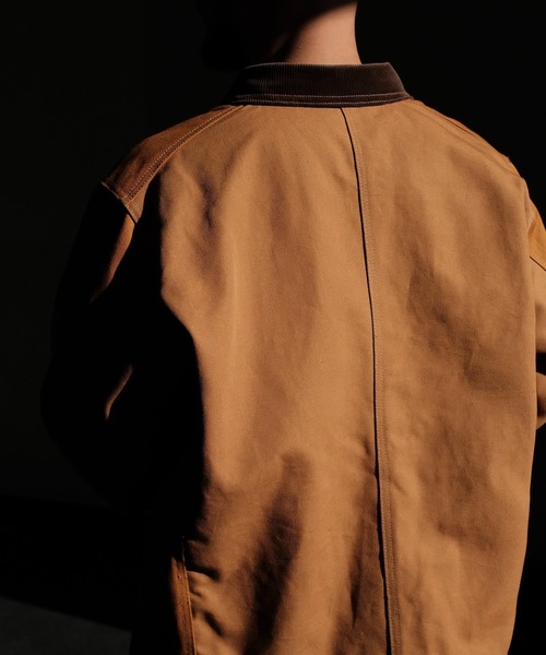 Carhartt ブラウン カバーオール Mサイズ Carhartt 米国直輸入 カーハート C003 ルーズ フィット ファーム