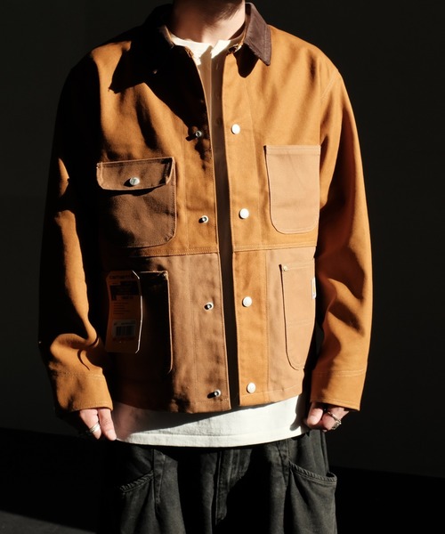 Carhartt カバーオールリメイクジャケット Carhartt（カーハート）の「2A.M. 先行販売 THRIFTY LOOK スリフティ