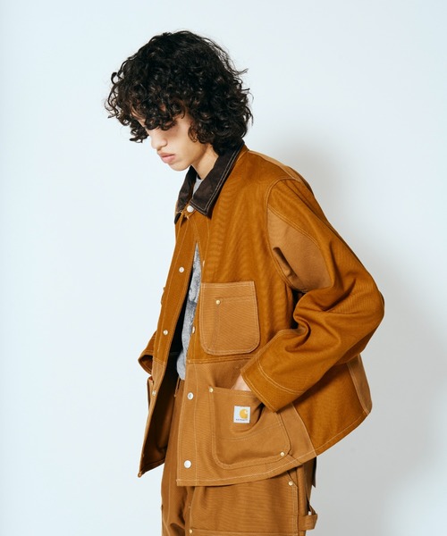 Carhartt カバーオールリメイクジャケット セール】2A.M. 先行販売 THRIFTY LOOK スリフティルック