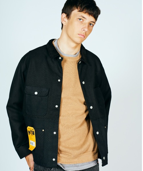 Carhartt カバーオールリメイクジャケット セール】2A.M. 先行販売 THRIFTY LOOK スリフティルック