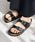 IENA�i�C�G�i�j�́uBIRKENSTOCK/�r���P���V���g�b�N �ʒ� Sydney LENA Black�i�T���_���j�v�b�u���b�N