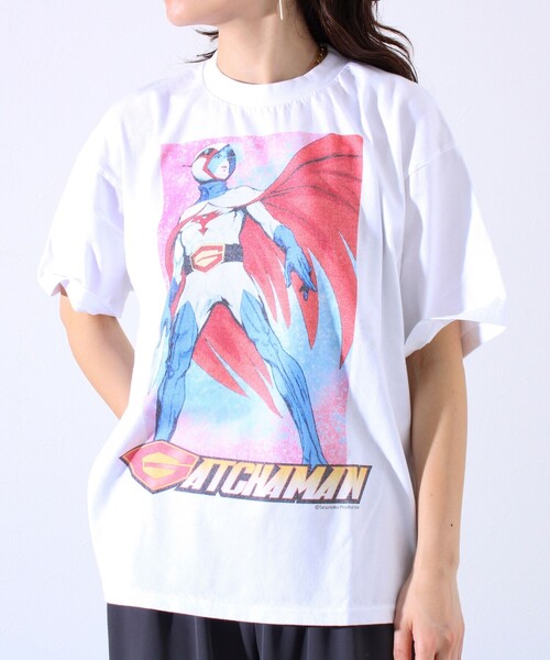 セール】昭和アニメヒーローTシャツ（スピードレーサー