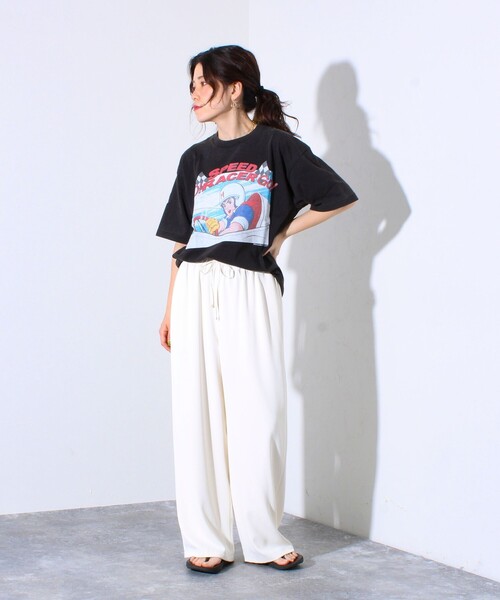 GLOSTER(グロスター)の「昭和アニメヒーローTシャツ(スピードレーサー・ガッチャマン・マジンガーZ)(Tシャツ/カットソー・メンズ・ホワイト系その他2/ブラック系その他/ブラック系その他3/ブラック系その他2/ホワイト系その他3・L/M)」の6枚目の写真