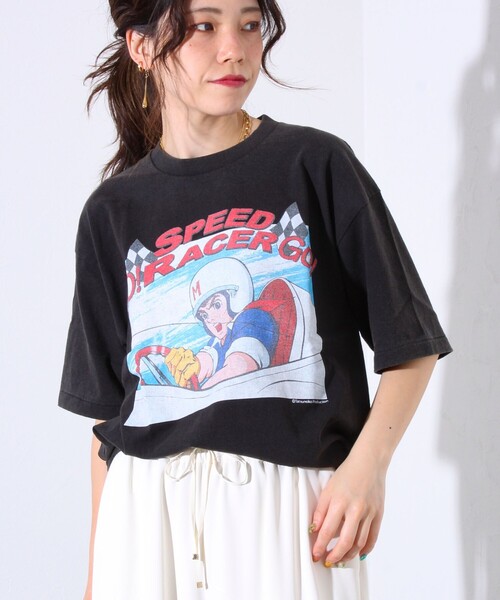 GLOSTER(グロスター)の「昭和アニメヒーローTシャツ(スピードレーサー・ガッチャマン・マジンガーZ)(Tシャツ/カットソー・メンズ・ホワイト系その他2/ブラック系その他/ブラック系その他3/ブラック系その他2/ホワイト系その他3・L/M)」の7枚目の写真