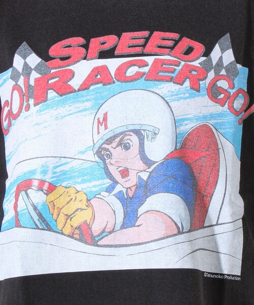 GLOSTER(グロスター)の「昭和アニメヒーローTシャツ(スピードレーサー・ガッチャマン・マジンガーZ)(Tシャツ/カットソー・メンズ・ホワイト系その他2/ブラック系その他/ブラック系その他3/ブラック系その他2/ホワイト系その他3・L/M)」の10枚目の写真