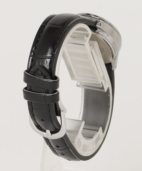 CASIO(カシオ)の「CASIO 腕時計 スタンダード アナログ レザー LTP-V006L カレンダー付き シルバーケース(アナログ腕時計・レディース・ブラック/ブラック×ホワイト/ブラウン・FREE)」の11枚目の写真