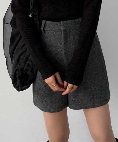 callautia(カラウティア)の「メルトンショートパンツ(その他パンツ・レディース・ブラウン/ブラック/ダークグレー・SMALL/MEDIUM/LARGE)」の10枚目の写真