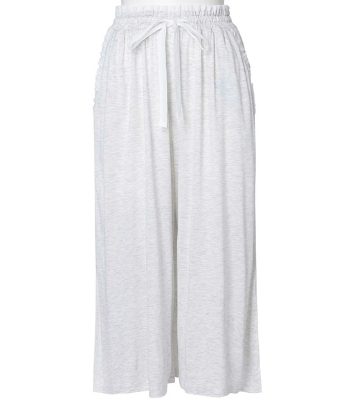 KID BLUE（キッドブルー）の「キッドブルー -２５レーヨン天竺 -7分丈ボトムス -KRBP574 -kidblue（その他パンツ・レディース・ライトグレー/ピンク/ブルー/ミント・M）」の2枚目の写真