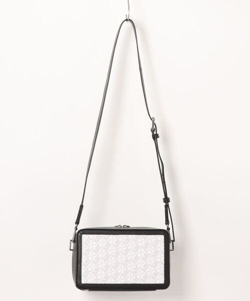 即発☆訳ありSALE Michael Kors エンパイア ショルダーバッグ 白 セール】HUDSON エンパイア シグネチャーロゴ クロスボディ