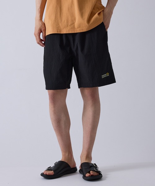 j.n.r.d(ジェー・エヌ・アール・ディー)の「j.n.r.d/エンブロイダリショーツ(その他パンツ・メンズ・ピンク/パープル/ブラック/カーキ・L/LL/M)」の1枚目の写真