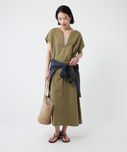 BABYLONE（バビロン）の「【RUSSELL ATHLETIC】＜別注＞ワンピース（ワンピース・レディース・チャコール/カーキ/ブラック・フリー）」の15枚目の写真