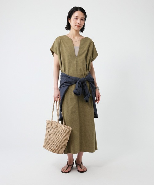 BABYLONE（バビロン）の「【RUSSELL ATHLETIC】＜別注＞ワンピース（ワンピース・レディース・チャコール/カーキ/ブラック・フリー）」の16枚目の写真