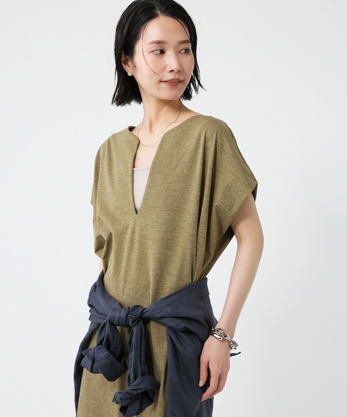 BABYLONE（バビロン）の「【RUSSELL ATHLETIC】＜別注＞ワンピース（ワンピース・レディース・チャコール/カーキ/ブラック・フリー）」の22枚目の写真