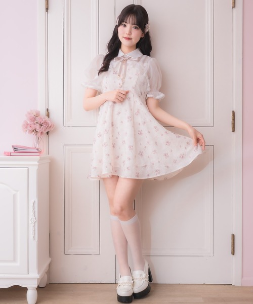 ROJITA ボレロ風 チェック ワンピース ピンク 量産型 RO5760EW04896_10_l.jpg