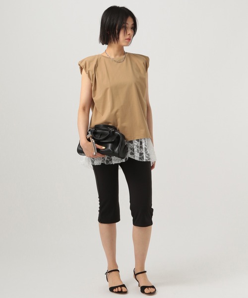 BAYFLOW（ベイフロー）の「[ストレッチ入り]カプリパンツ（その他パンツ・レディース・ブラック・SMALL/MEDIUM）」の14枚目の写真