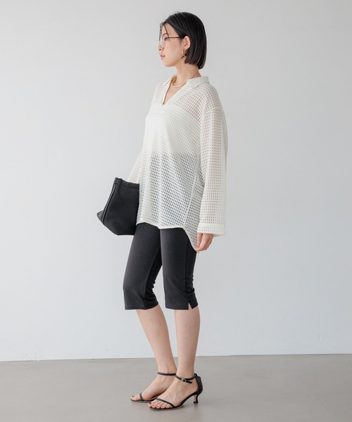 BAYFLOW（ベイフロー）の「[ストレッチ入り]カプリパンツ（その他パンツ・レディース・ブラック・SMALL/MEDIUM）」の18枚目の写真