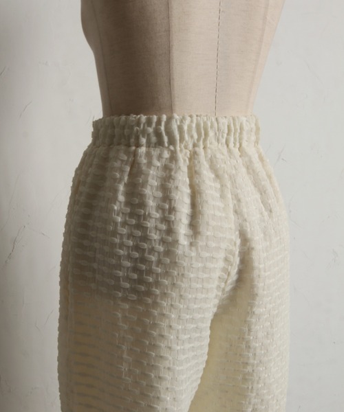 tocco closet（トッコ　クローゼット）の「【ZOZO限定】ドットリラックスパンツ　※セットアップ可能（その他パンツ・レディース・ブラック/オフホワイト/ブラック×ホワイト・M）」の5枚目の写真